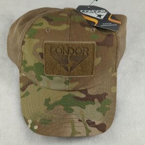 NEW Condor TCM-008 Mesh Tactical Hat Multicam Adjustable